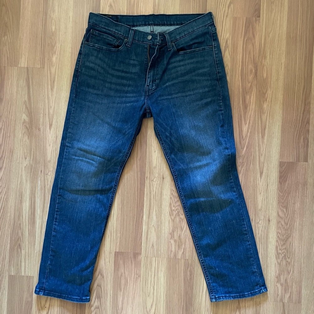 Levi’s blue jeans, only worn a couple times.